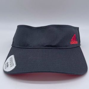Adidas Gray and Orange Golf Tennis Visor NWT